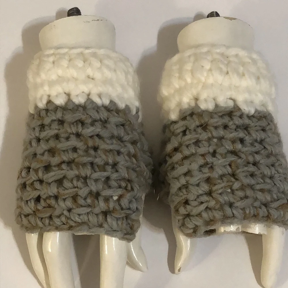 Wrist Warmers, Fingerless Mittens, Texting Gloves, Hand Warmers Handmade crochet